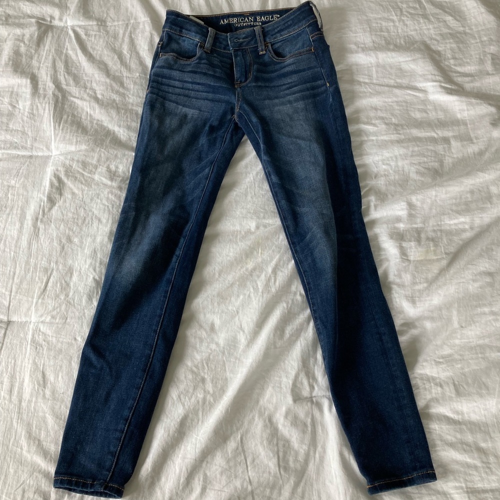 Dark washed American Eagle Jeans
